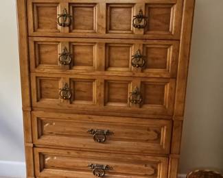 Vintage Drexel Heritage Tall Dresser