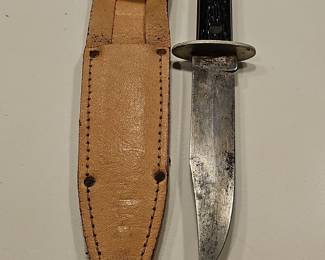 Vintage Western "Cutlery" G48 Bowie Knife with Sheath