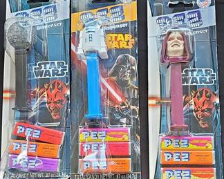 Star Wars PEZ Dispensers with Candy