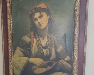 Gypsy Girl with a Mandolin, 1874