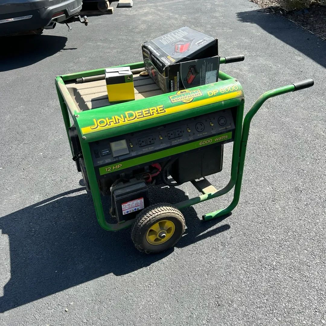 001 John Deere DP6000 Portable Generator
