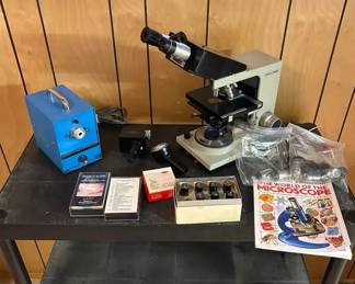 Balplan Microscope, Slides  Accessories