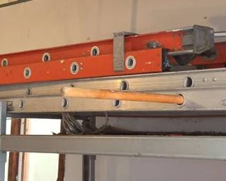 Two Extension Ladders