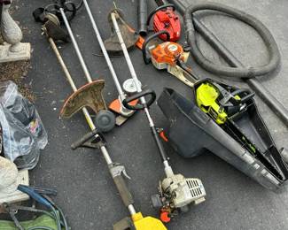 Stihl Weed Wacker  Chainsaw Lot