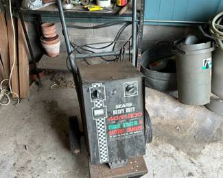 Sears Heavy Duty Engine Starter  Battery Charger