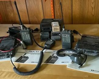 002 ICOM Handheld and Mobile VHF FM Transceivers