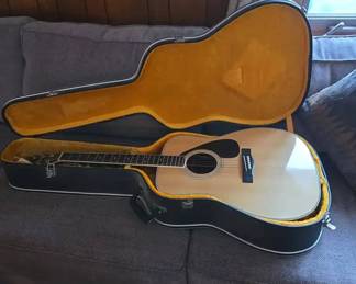 005 Yamaha FG345 Acoustic Guitar And Case