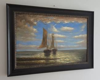 Sailboat Painting