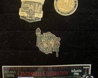 Olympic 1986-1996 Centennial Celebration Pins $5.00