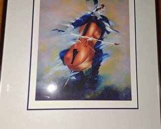 Signed artwork Victor Spahn