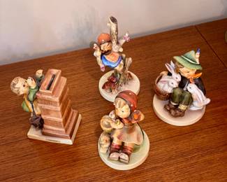 Hummel collection close-up