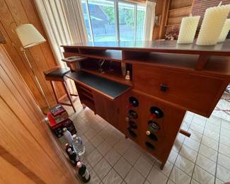 Back of Bar and 4th stool