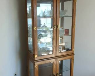  06 Stained Glass Display Cabinet