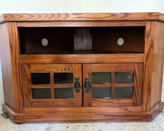 Corner Media Cabinet