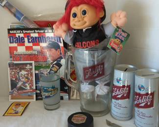 Schlitz Beer and Sports Memorabilia