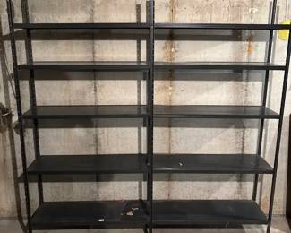 Four Metal Shelves