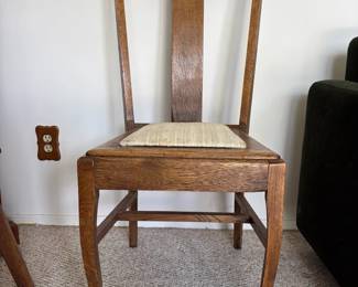 Very Old Wooden Chairs