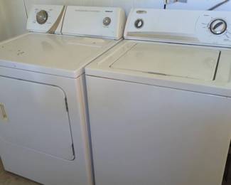 Washer and Dryer