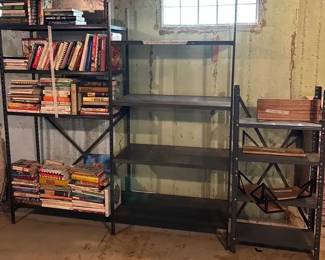 Three Metal Shelves