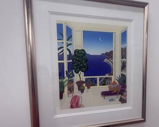 Thomas McKnight Litho Signed 