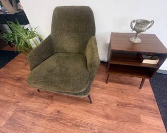 Modern Sage Green Side Chair