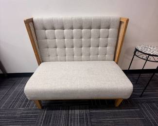 Modern Entrance Bench Grey