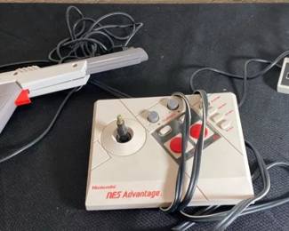 Vintage Nintendo NES Advantage And Zapper