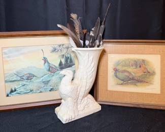 Ring Nick Pheasant Quail Prints By Ruane Manning