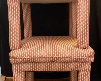 Pair Of Upholstered OttomansFoot Stools