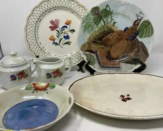 Bavaria Floral, Hutschenreuther, Vintage Ceramic Plate,