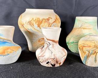 Native American Namath Pottery Vases