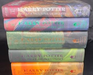 Harry Potter Books Years 2, 3, 4, 6  7 By J.K. Rowling