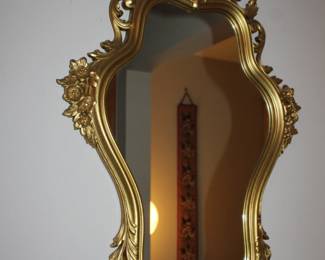 MCM Wall Mirror & Has Shelf to Match!