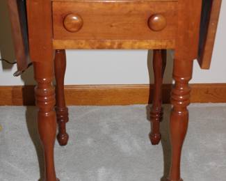 2) Vintage Cherry Dropleaf End / LampTables 