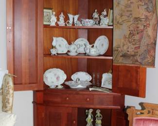 McMahan Cherry Handmade Corner Cabinet, Campbellsville KY