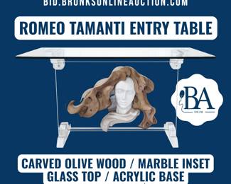 Kravet, William Switzer, Brown Jordan, Drexel, Kindel, Tiffany & Co., Lalique, Murano glass, Swarovski, Harold E. Larsen, William Thomas Lumpkins, Augustus William Dunbier, Gregory Lomayesva, Jim Pittman, James Coulter, Qing Dynasty cabinet, Georgian mahogany wardrobe, antique French chest, Louis XVI dresser, Tiffany sterling flatware, Navajo jewelry, Hopi jewelry, Zuni jewelry, squash blossom necklace, fetish necklace, turquoise cuff, sterling silver jewelry, Native American art, Hopi kachina, Murano lamp, Lalique swan, Swarovski earrings, 2014 Chevrolet Cruze, low mileage car, ice fishing decoys, spear fishing decoys, Scottsdale estate auction, luxury estate sale, fine furnishings, designer furniture, estate jewelry, fine art auction, Southwest decor, Western art, collectible silver, sterling flatware, antique furniture, estate collectibles