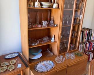 Danish Teak Display Cabinet / Hutch