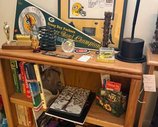 Green Bay Packers Super Bowl Champions Pennant and Framed Collectible with 1997 Postmark