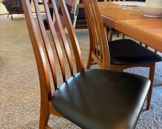 Niels Koefoed 'Eva' Teak Dining Chairs