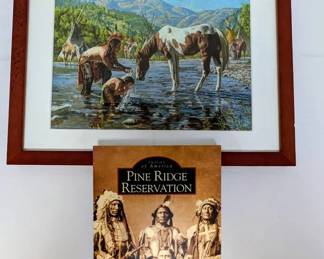 Hyrum C. Joe May The Waters Of The Earth Give Life Signed Pine Ridge Reservation Book