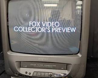 Broksonic 13 Color TVVCR Combo Unit Model No. CTSGT8118CTT.