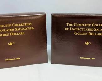 Complete Collection Of Uncirculated Sacagawea Gold Dollars
