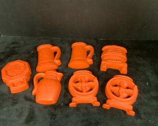 Hand Painted Ceramic Small Wall Hangings