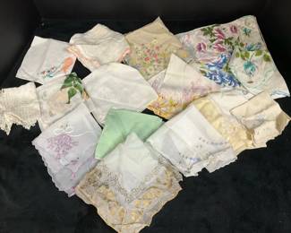 Mystery Lot Of Vintage Hankies