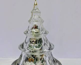 Thomas Kincade Tabletop Christmas Musical
