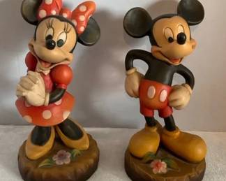 008 ANRI Limited Edition Mickey Minnie Mouse
