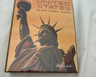 United States Plate Block Stamp Album