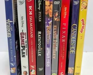 Nine DVDs