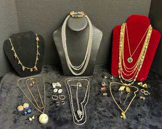 Gold Silver Tone Costume Jewelry