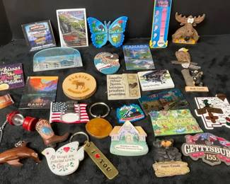 Variety of Souvenir Magnets More